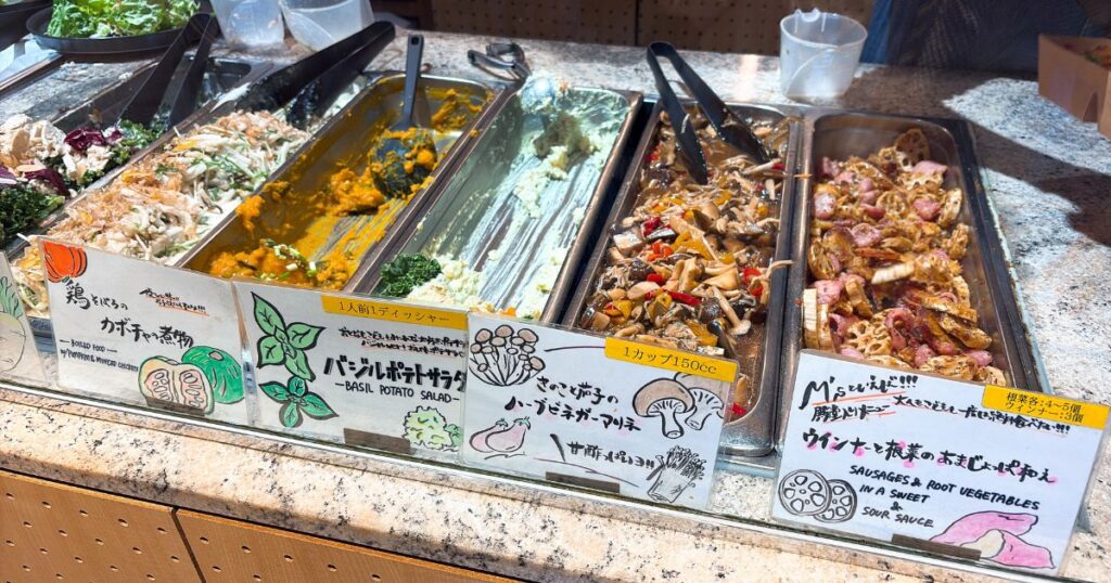 M's market(エムズマーケット) サイド(2026年2月撮影)