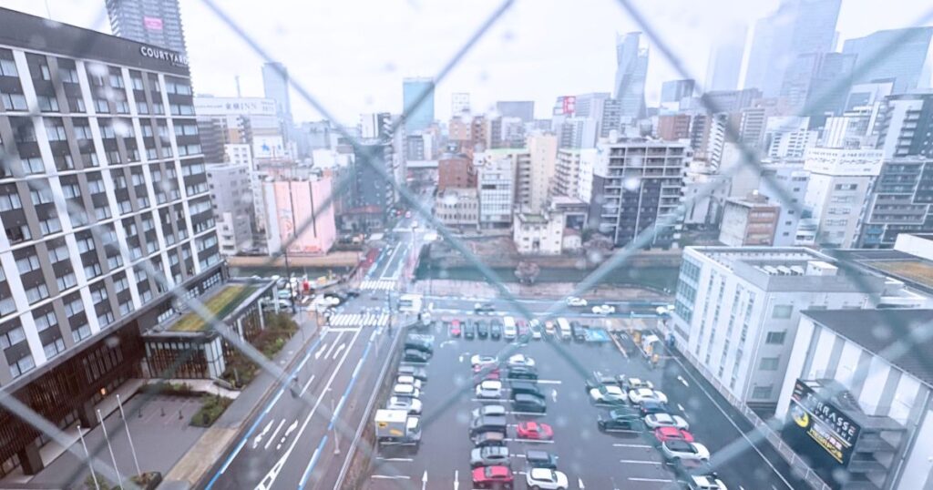 DEL style 名古屋納屋橋の部屋からの景色