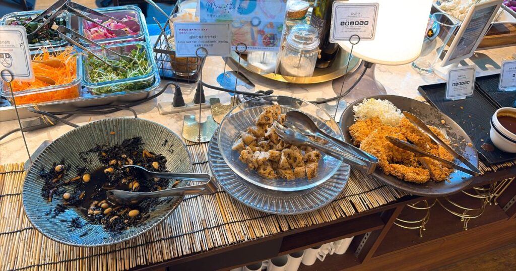 DEL style 名古屋納屋橋の朝食ビュッフェ おかず