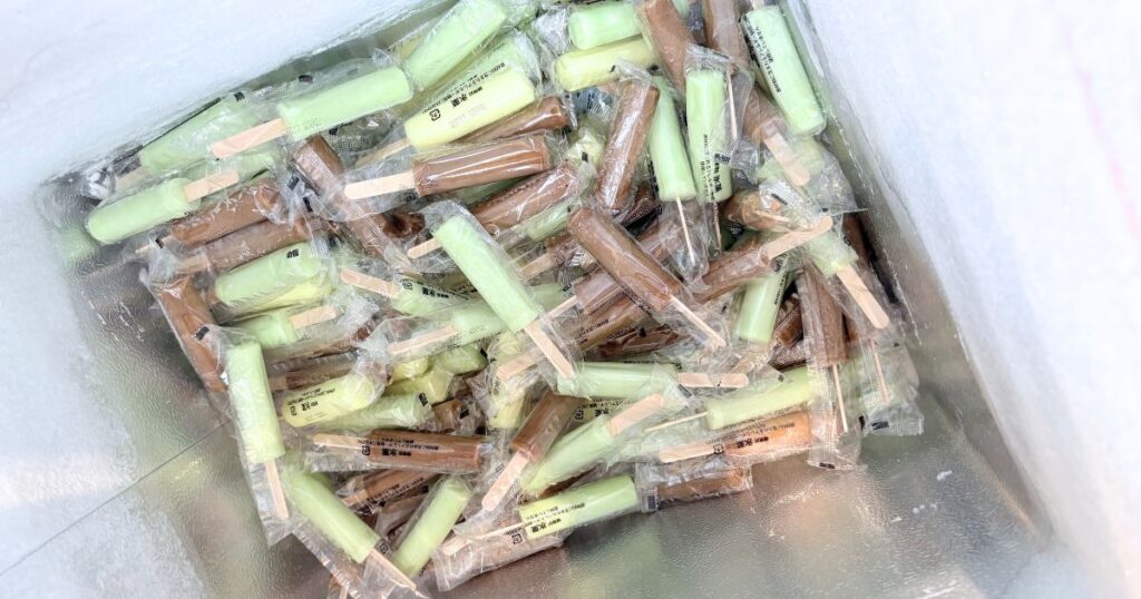 DEL style 名古屋納屋橋のアイスの種類