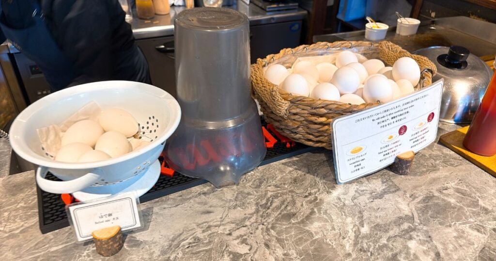 DEL style 名古屋納屋橋の朝食ビュッフェ 卵