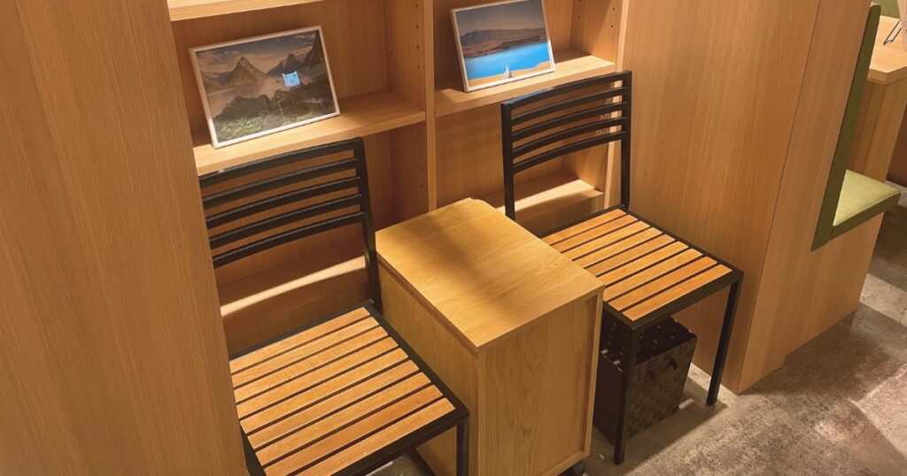 HIS The ROOM of journey CAFEの1~2人用席