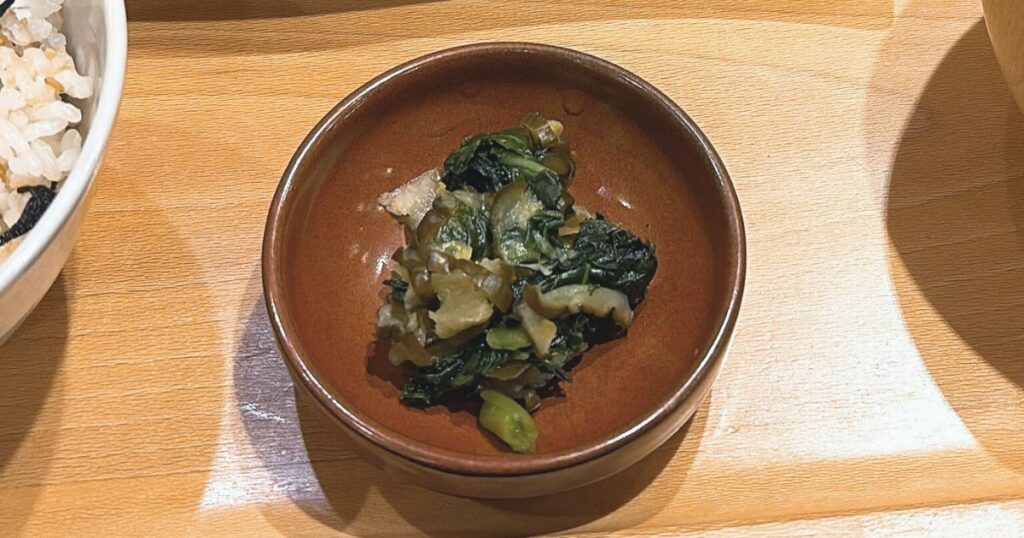 おぼんdeごはん ルミネ池袋店のお漬物