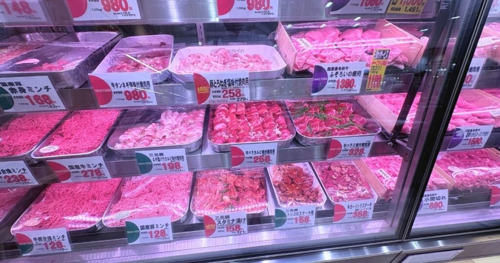 FRESH MARKETの精肉店