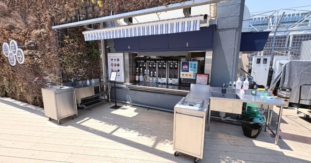 グリルピア ヨドバシ池袋のドリンクコーナー