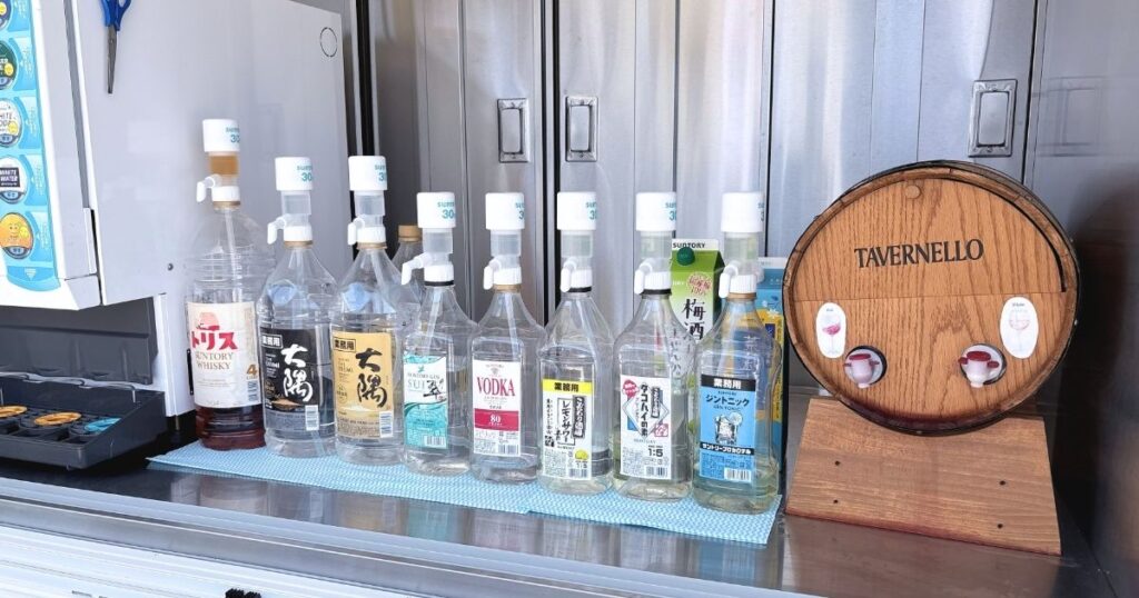 グリルピア ヨドバシ池袋のアルコールバー
