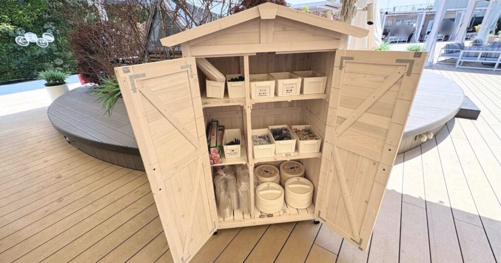 グリルピア ヨドバシ池袋の備品コーナー