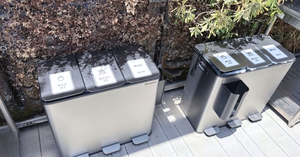 グリルピア ヨドバシ池袋のゴミ箱