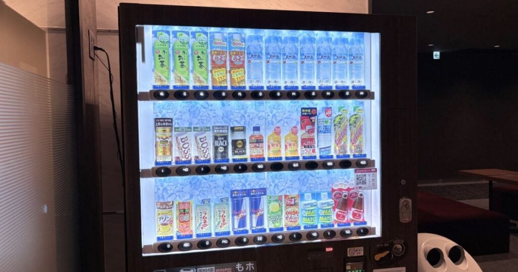ホテルリブマックスPREMIUM名古屋丸の内の自動販売機