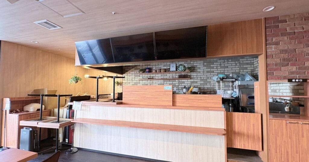 ホテルリブマックスPREMIUM名古屋丸の内のカフェだった場所