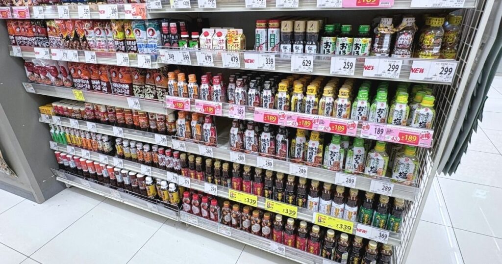 SEIYUのタレ売り場