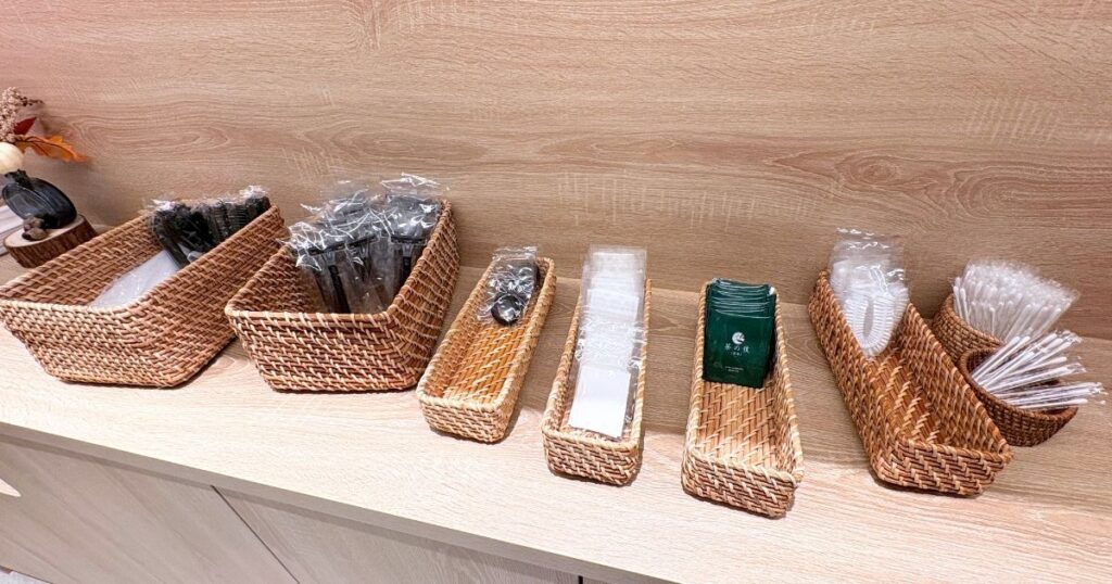 たびのホテル宇都宮ゆいの杜のアメニティバー