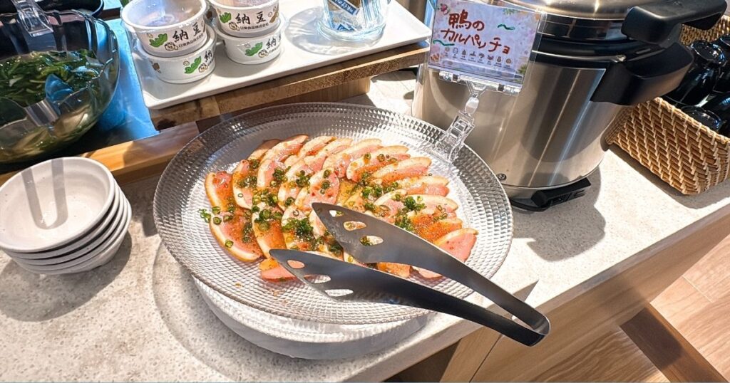 たびのホテル宇都宮ゆいの杜の朝食バイキング