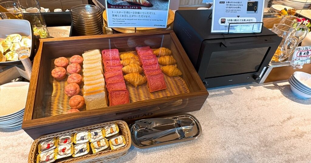 たびのホテル宇都宮ゆいの杜の朝食バイキング