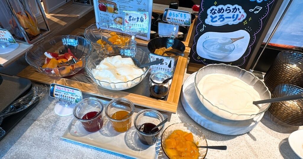 たびのホテル宇都宮ゆいの杜の朝食バイキング