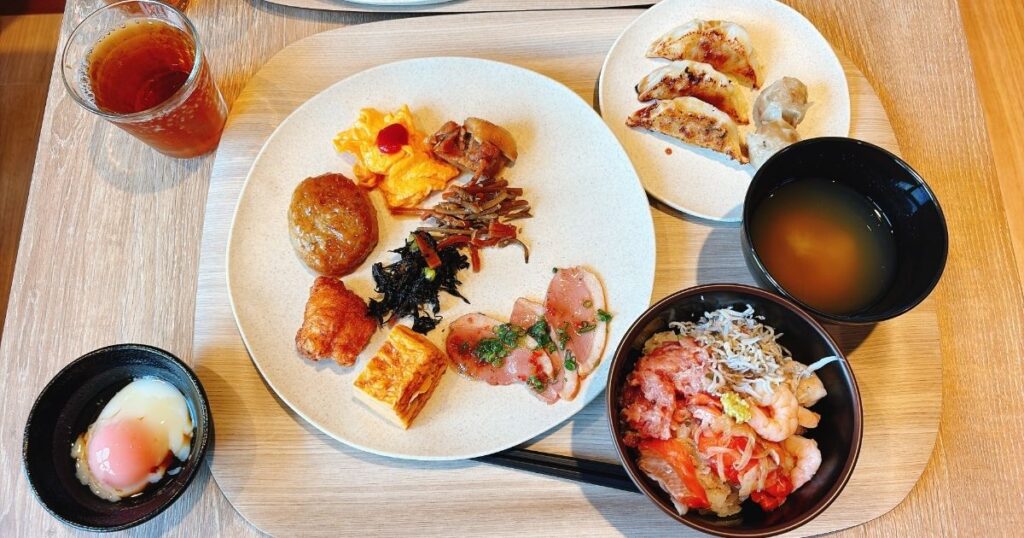 たびのホテル宇都宮ゆいの杜の朝食バイキング