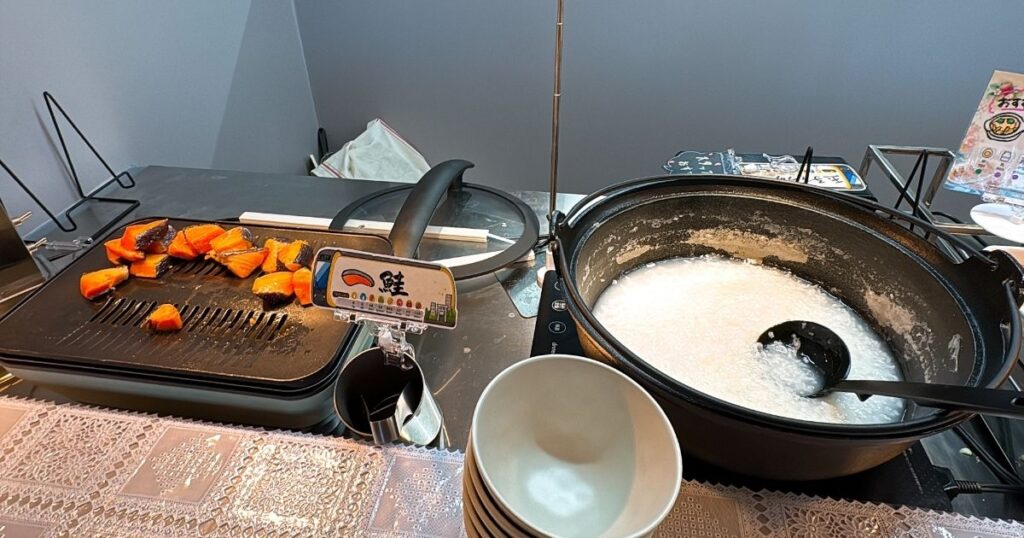 たびのホテル宇都宮ゆいの杜の朝食バイキング