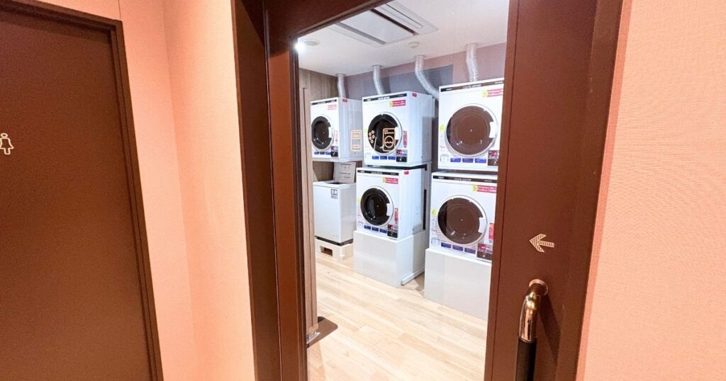たびのホテル宇都宮ゆいの杜のコインランドリー