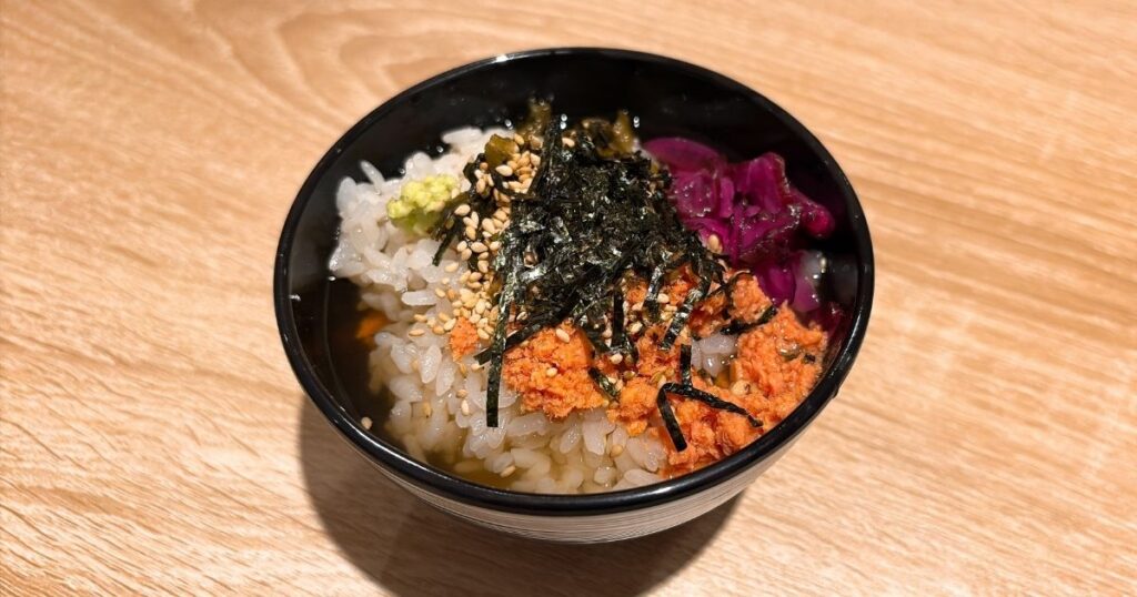 たびのホテル宇都宮ゆいの杜で作っただし茶漬け