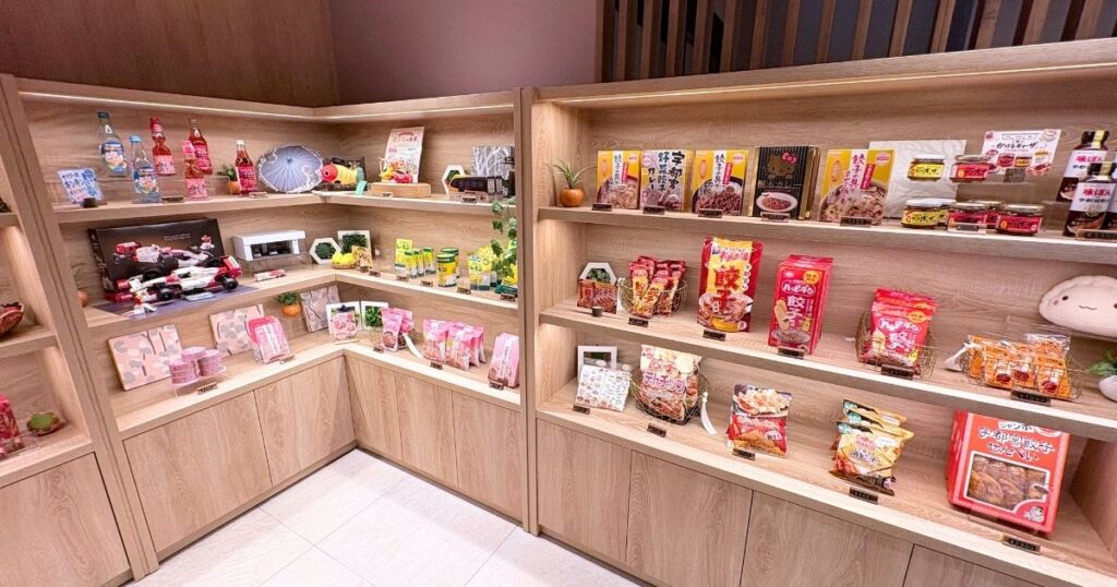 たびのホテル宇都宮ゆいの杜のお土産売場