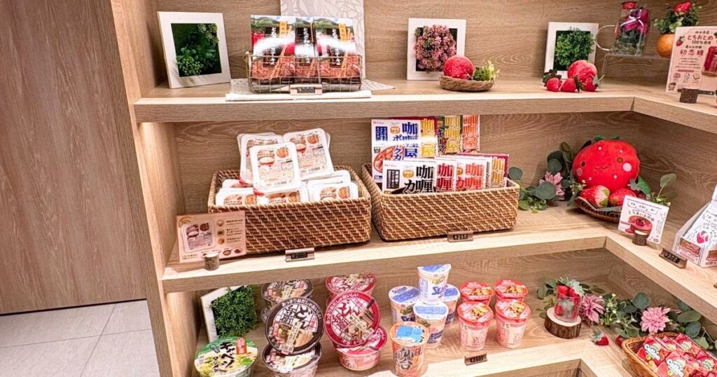 たびのホテル宇都宮ゆいの杜のお土産売場